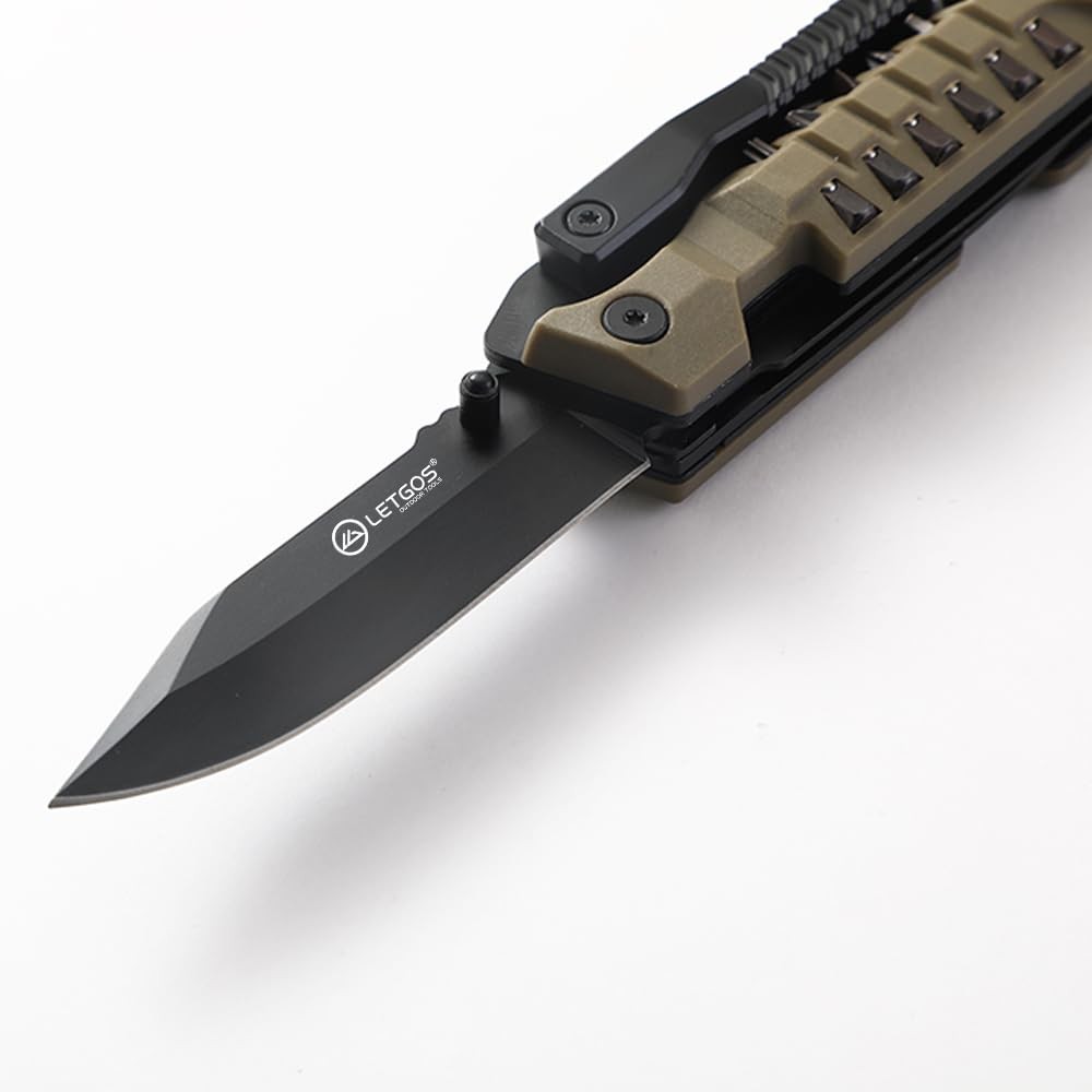 Multi Pocket Knife, 22 in 1,Survival Gear EDC Tools with Nylon Sheath, , Camp…