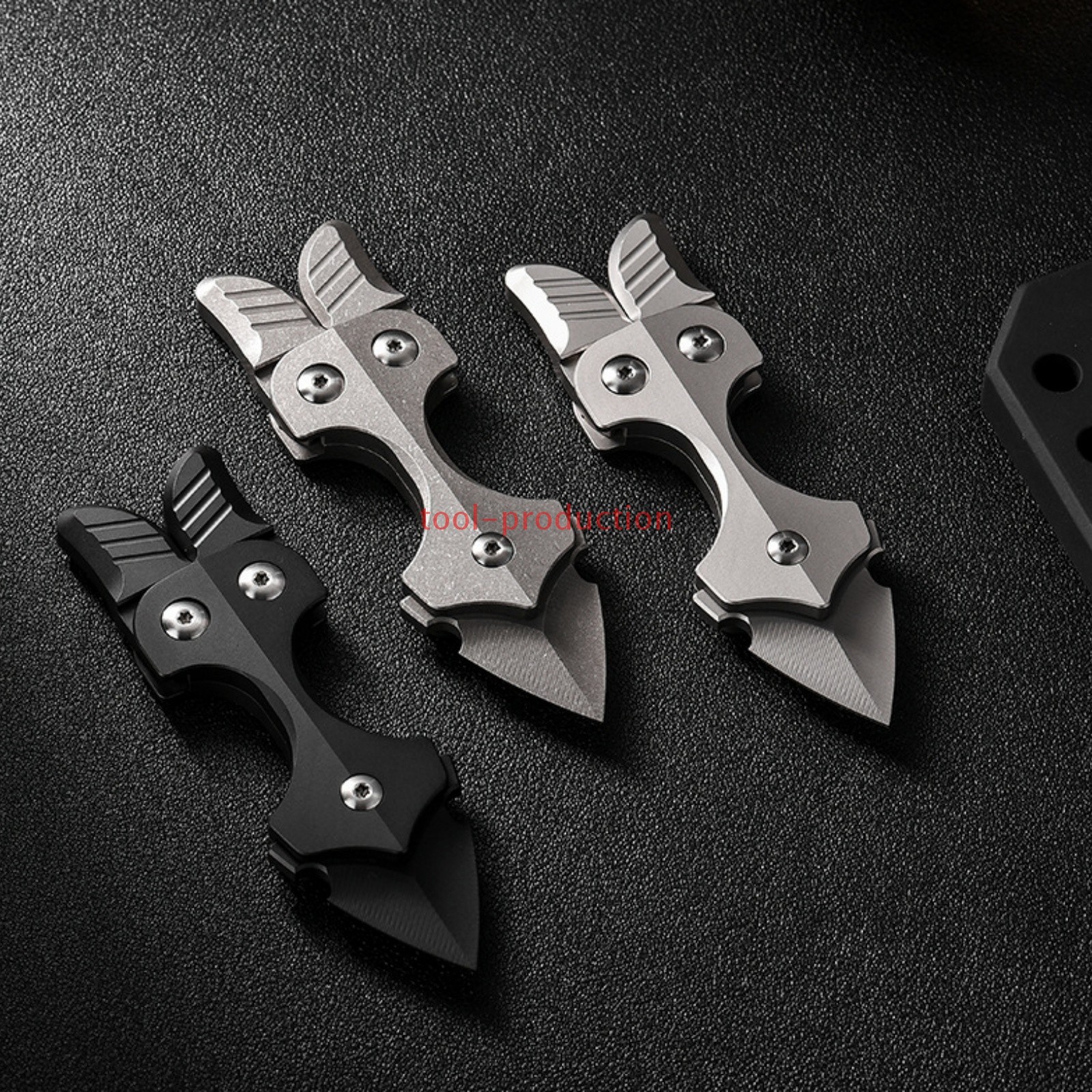 Titanium Alloy EDC Multi-Tool Pry Bar with Sheath Outdoor Camping Gear