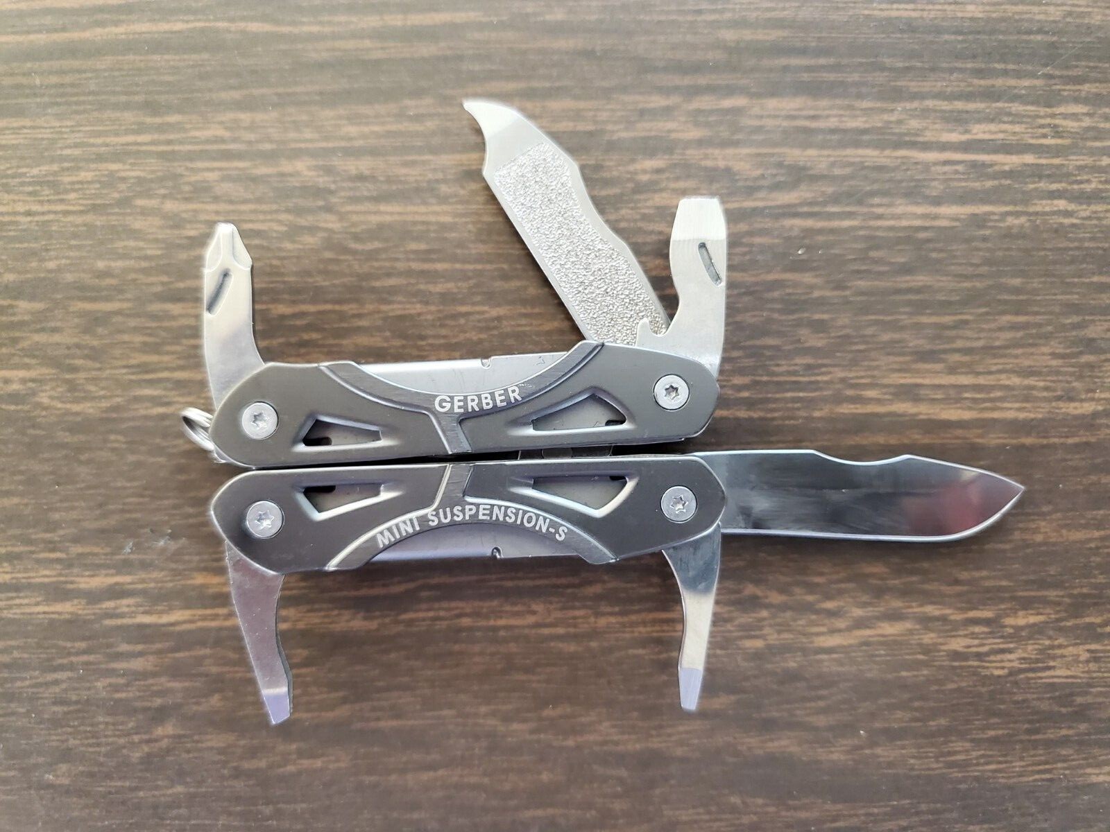 One Gerber Mini Suspension P S BG Keychain Multi-Tool TSA