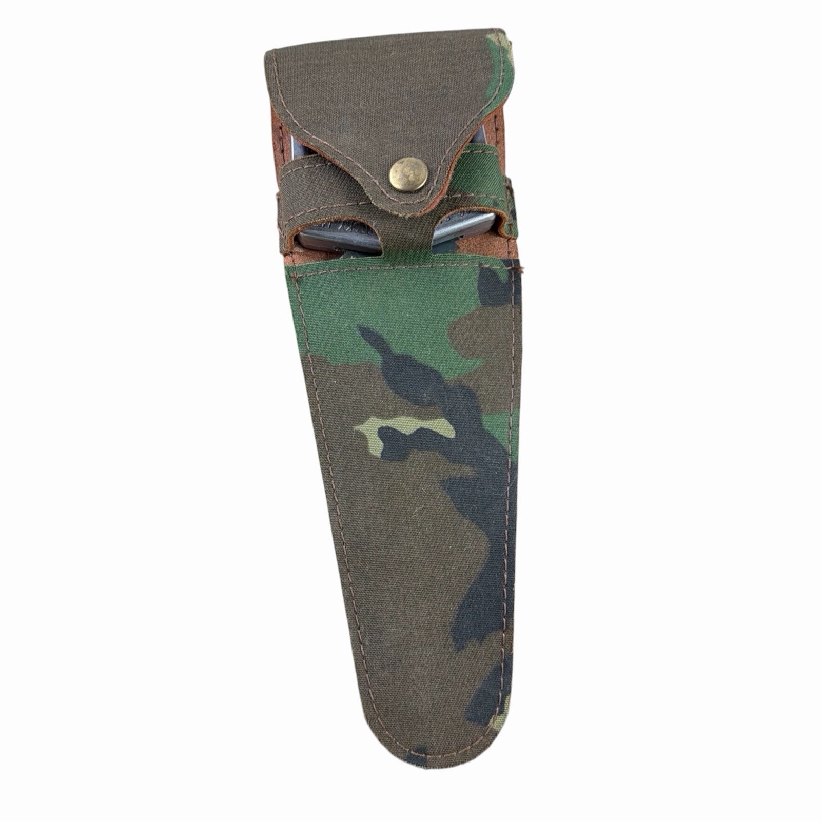 Rocky Mountain Pac Saw Dubois WYO. with Camo Sheath Camping Hunting GUC