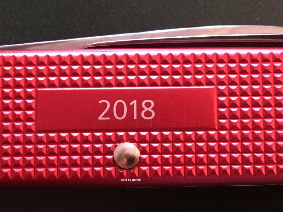 Swiss Army Knife, L.E. Berry Red Classic Alox Victorinox 0.6221.L18 New In Box