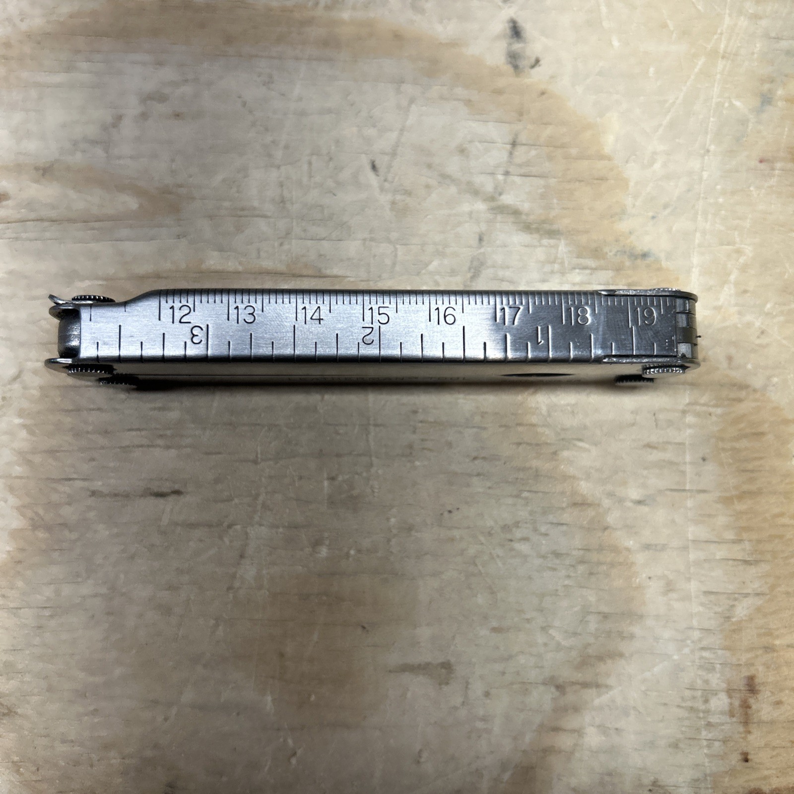 Original Leatherman PST POCKET SURVIVAL TOOL Vintage With Sheath Stainless Steel