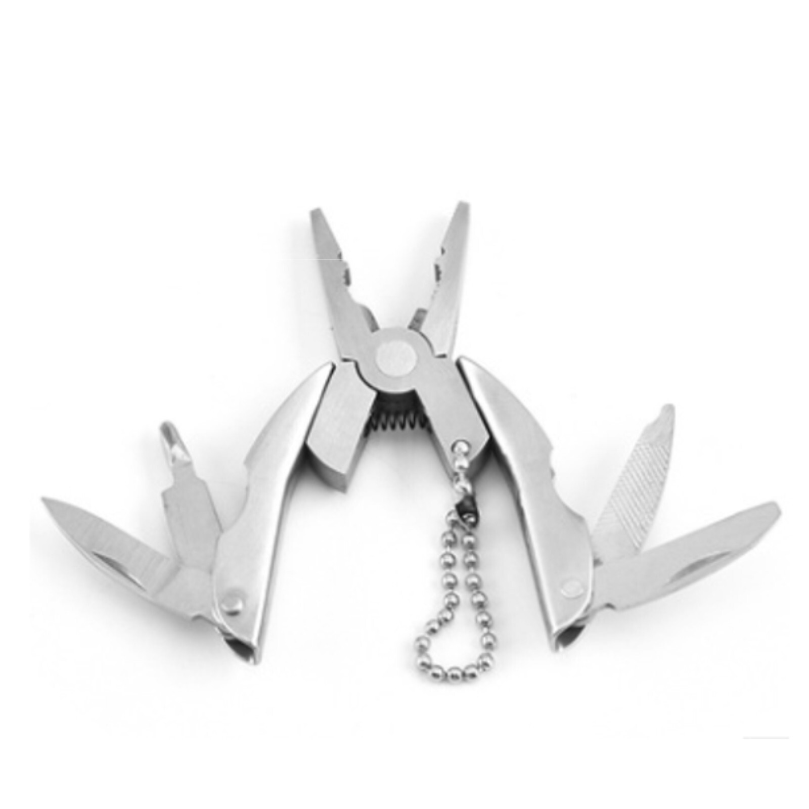 6-in-1 Stainless Steel Multifunctional Pliers Multi Tools Set with Sheath