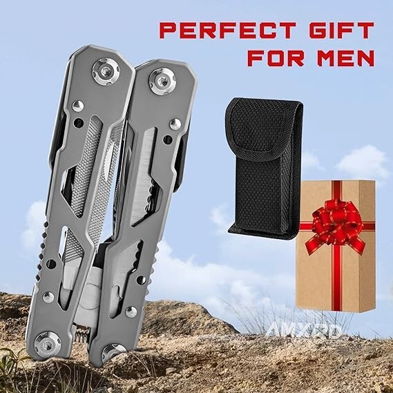 14 in 1 Multi Tool Kit Pliers Pocket Knife Folding Screwdriver Multi-functional