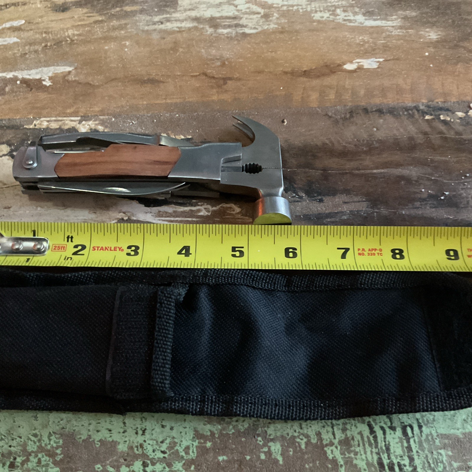 Sheffield 9 in 1 Multi Tool Pliers Knife Screwdriver and Utility Knife With Case