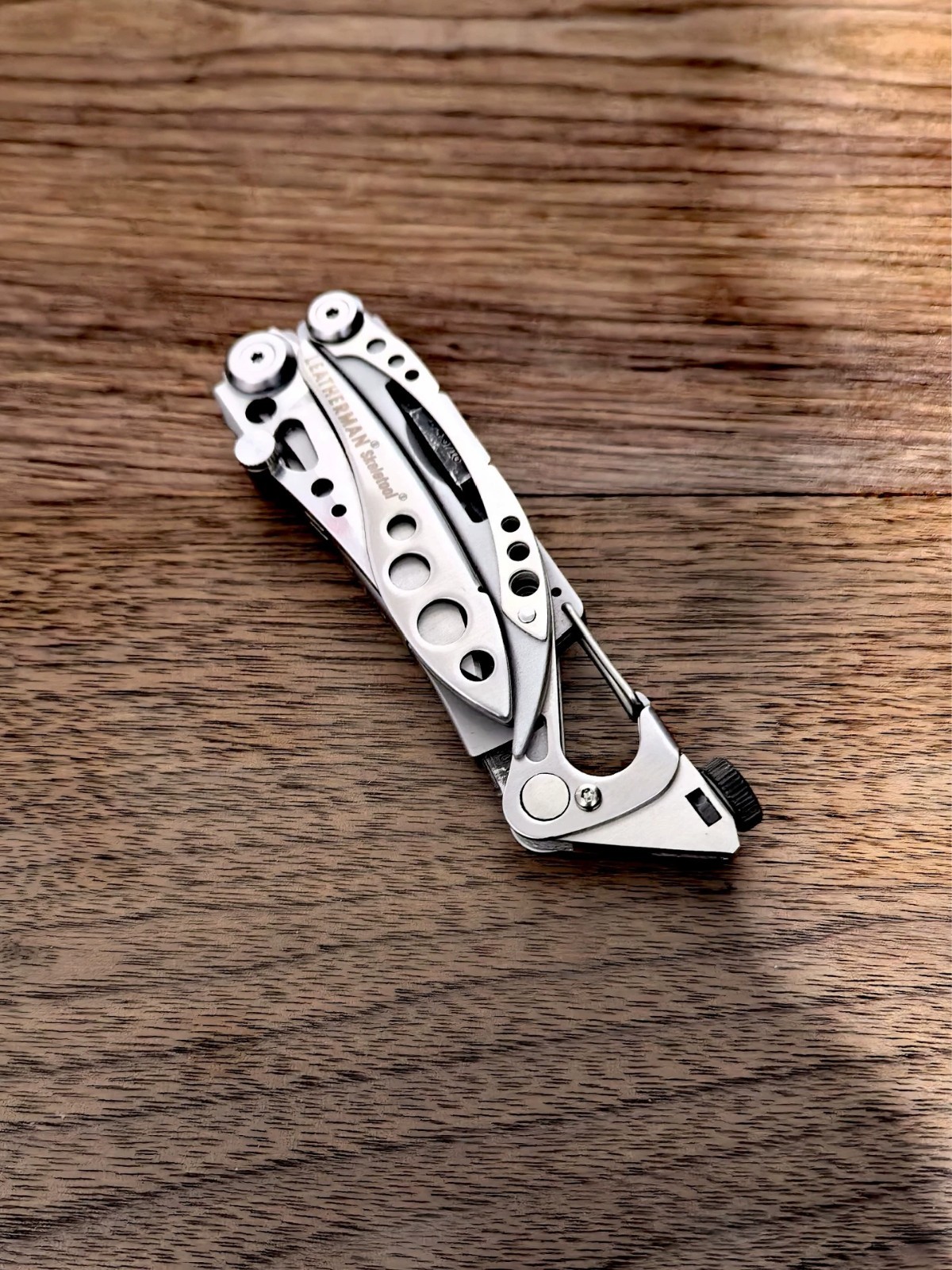2-in-1 T-Shank Saw Holder & Hammer Tail Cap for Leatherman SKELETOOL – Stainless