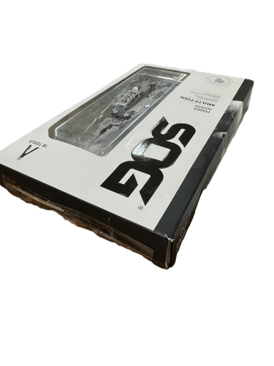 SOG PowerAccess Well-Rounded One-Handed Lightweight Daily Pocketable Stainless