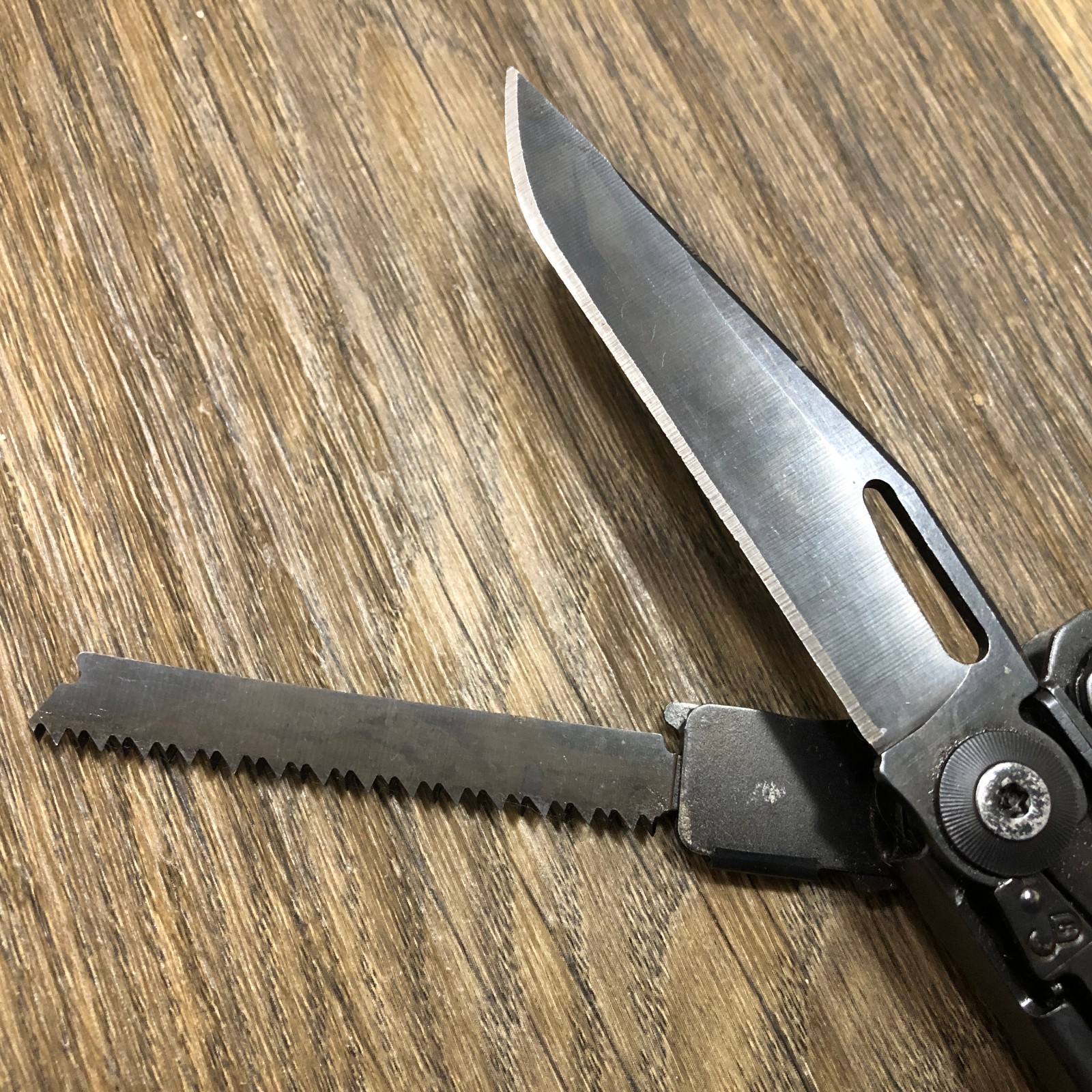 2008 Leatherman USA Surge Black Oxide Folding Multi-Tool Pliers & MOLLE Sheath