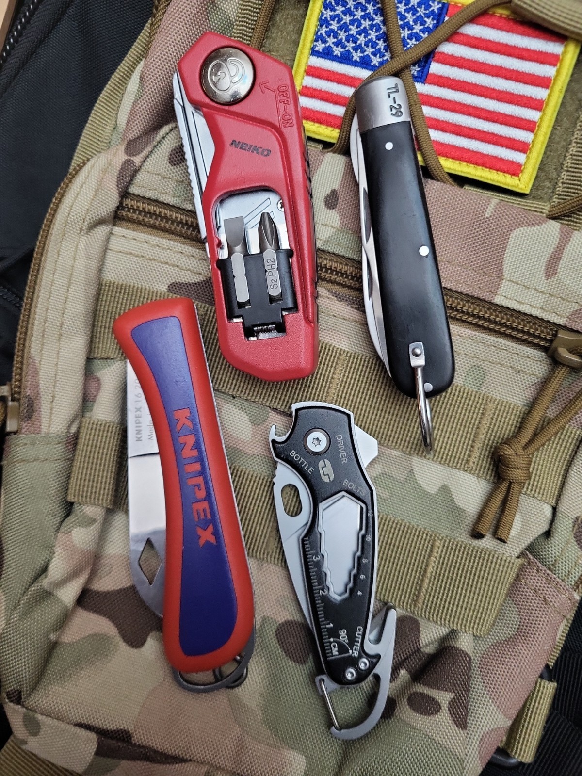 Electricians Knife Tool Bundle Knipex Klein Duct Knife HVAC