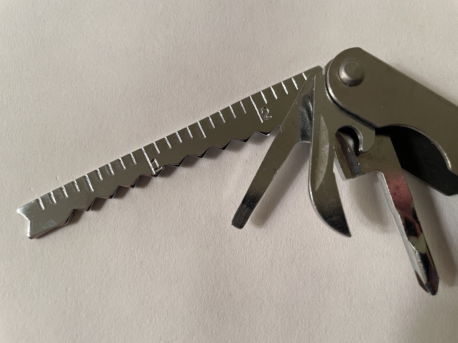 Stainless Steel Multitool 9-function Pliers Knife Screwdriver File Bottle Opener