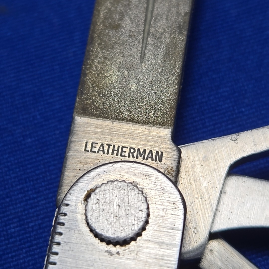 Leatherman PST II 2 Multi Tool Vintage Knife Folding Leather Case