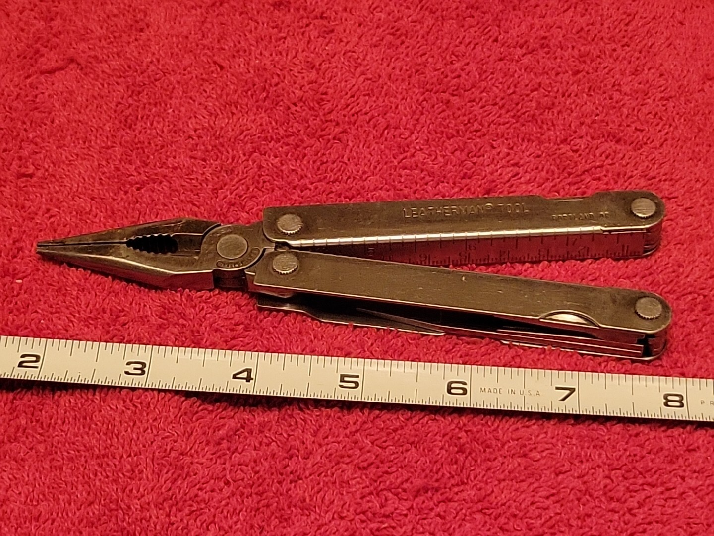 LEATHERMAN TOOL PORTLAND OREGON MULTI-TOOL 02 00 VTG USA 🇺🇸