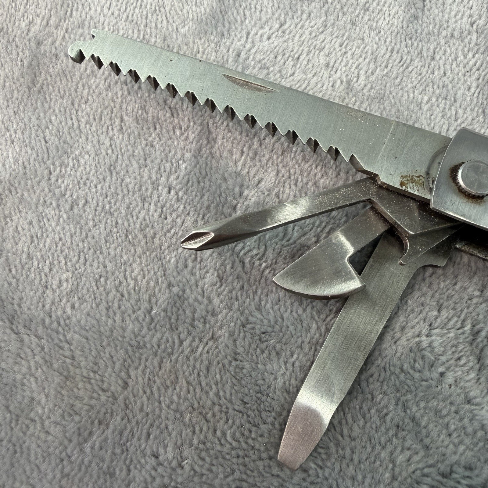 Vtg Winchester Muli Tool Pocket Pliers Stainless Steel 10 Tools in 1 B308