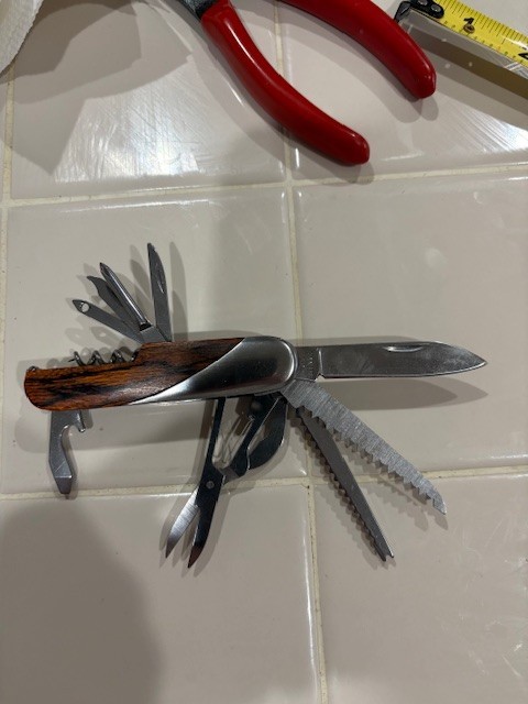 Multi-Tool, Stainless Steel, with 11 different tools, Unbranded