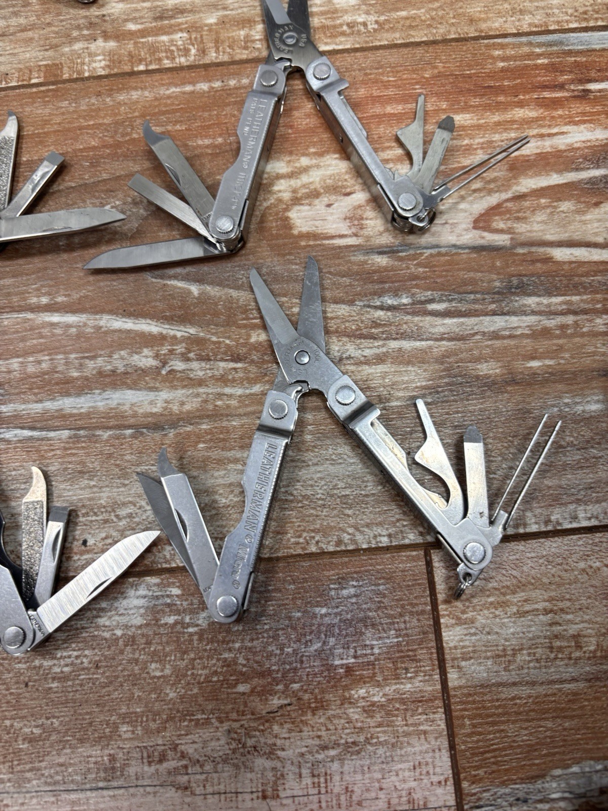 Leatherman Micra 8 Pack Multitools Stainless Scissors Knife Quantity 8x