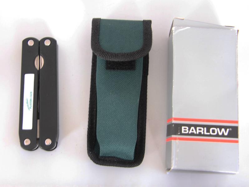 Barlow B182V SuperPliers Multi‑Tool, 11‑Function Stainless, New with Pouch