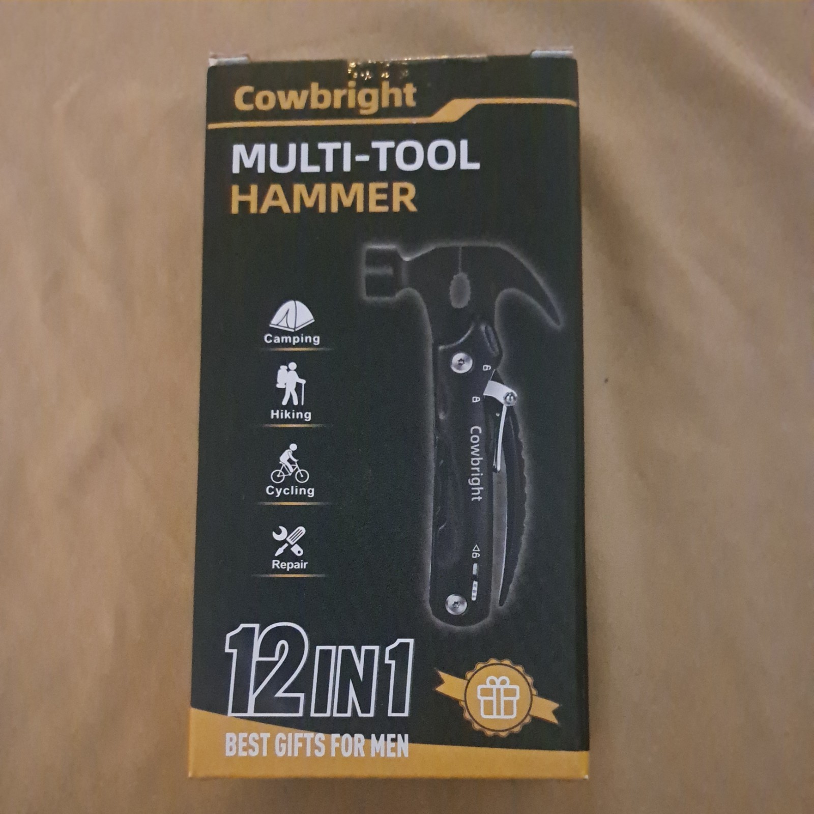 💪Cowbright Multi-tool Hammer 12 IN 1 New Sealed Best Universal Tool -Gift