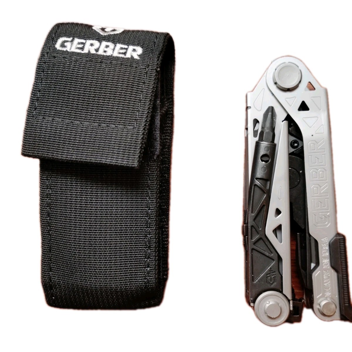 Gerber USA 0871216A Sliding Jaw Folding Multi Tool With Sheath