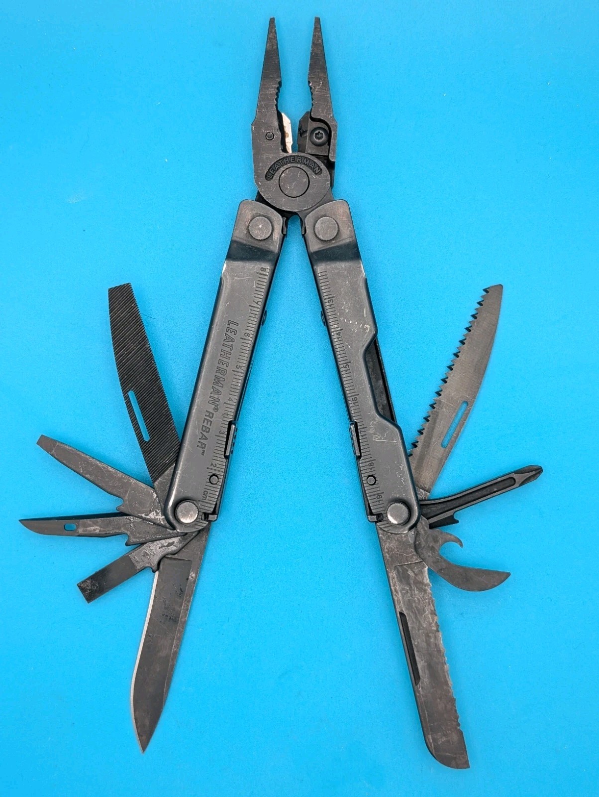 Leatherman Rebar Multi-Tool! BLACK OXIDE! WITH SHEATH!