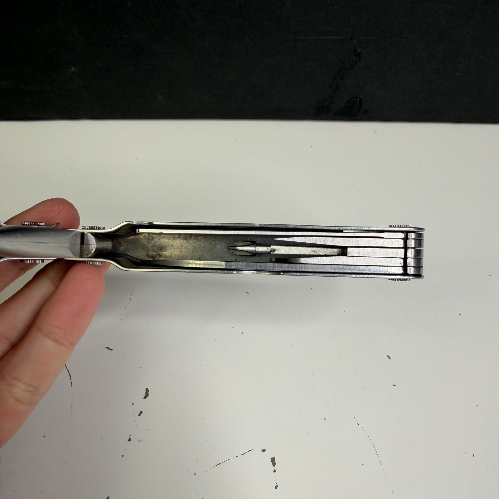 VTG Original Leatherman Super Tool Stainless Steel Multitool Portland USA