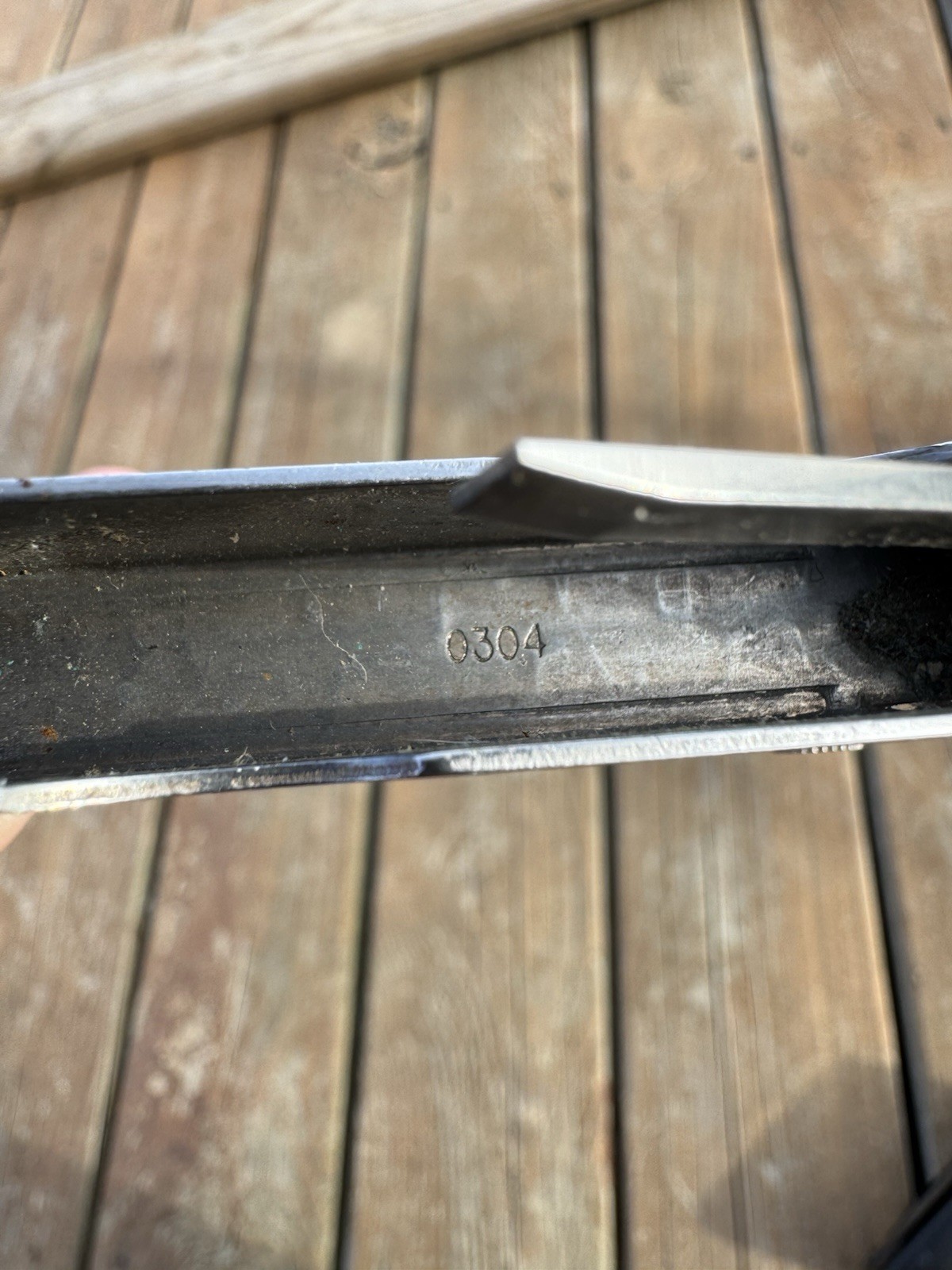Vintage Letherman Multi Tool With Leather Sheath Portland 03/04 Engraved