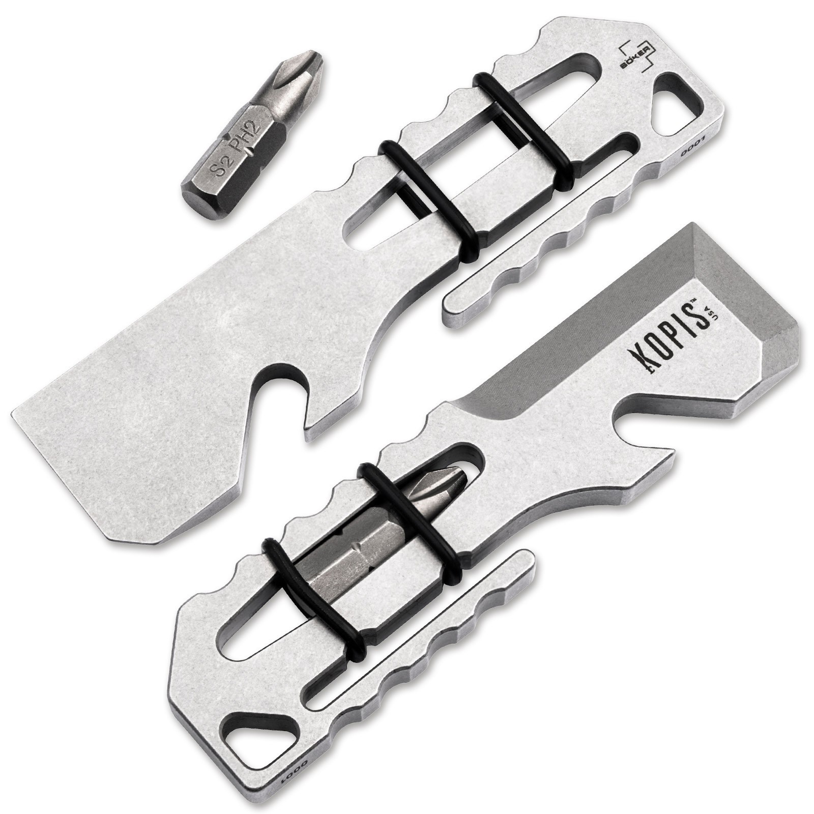 BOKER PLUS Grift Multitool Pry Bar Scraper Screwdriver Bottle Opener 09BP0020