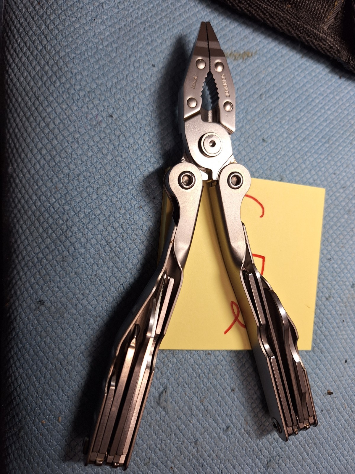 1 SCHRADE TOUGH Multi Tool U.S.A. Fishing Hunting Camping Excellent LOT G502