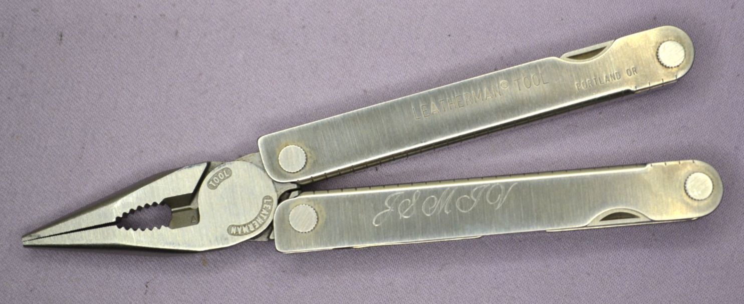 Vintage Leatherman Tool Multi-Tool Pocket Survival Tool Knife USA — Excellent