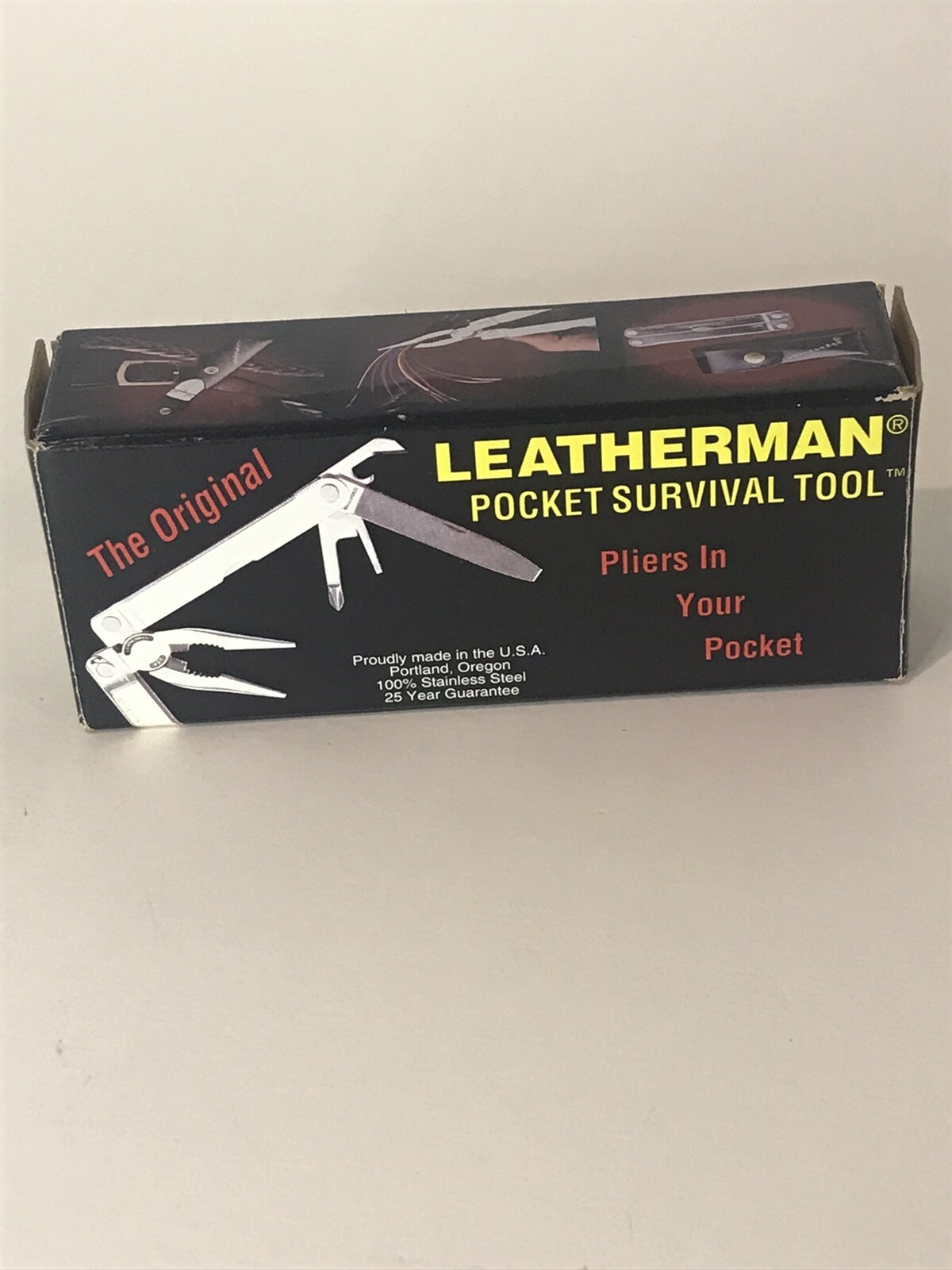 Vintage Leatherman Pocket Survival Tool 1993 The Original MultiTool New NIB