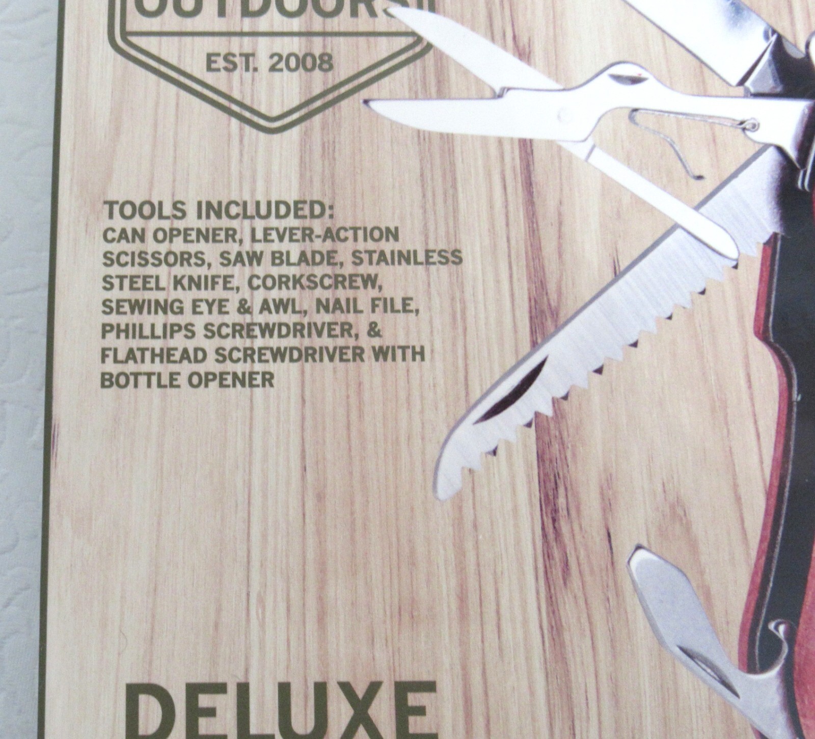Saddlebred Outdoors Deluxe Tool Real Tree 10 Tools In 1 Multi Tool Realtree Edge