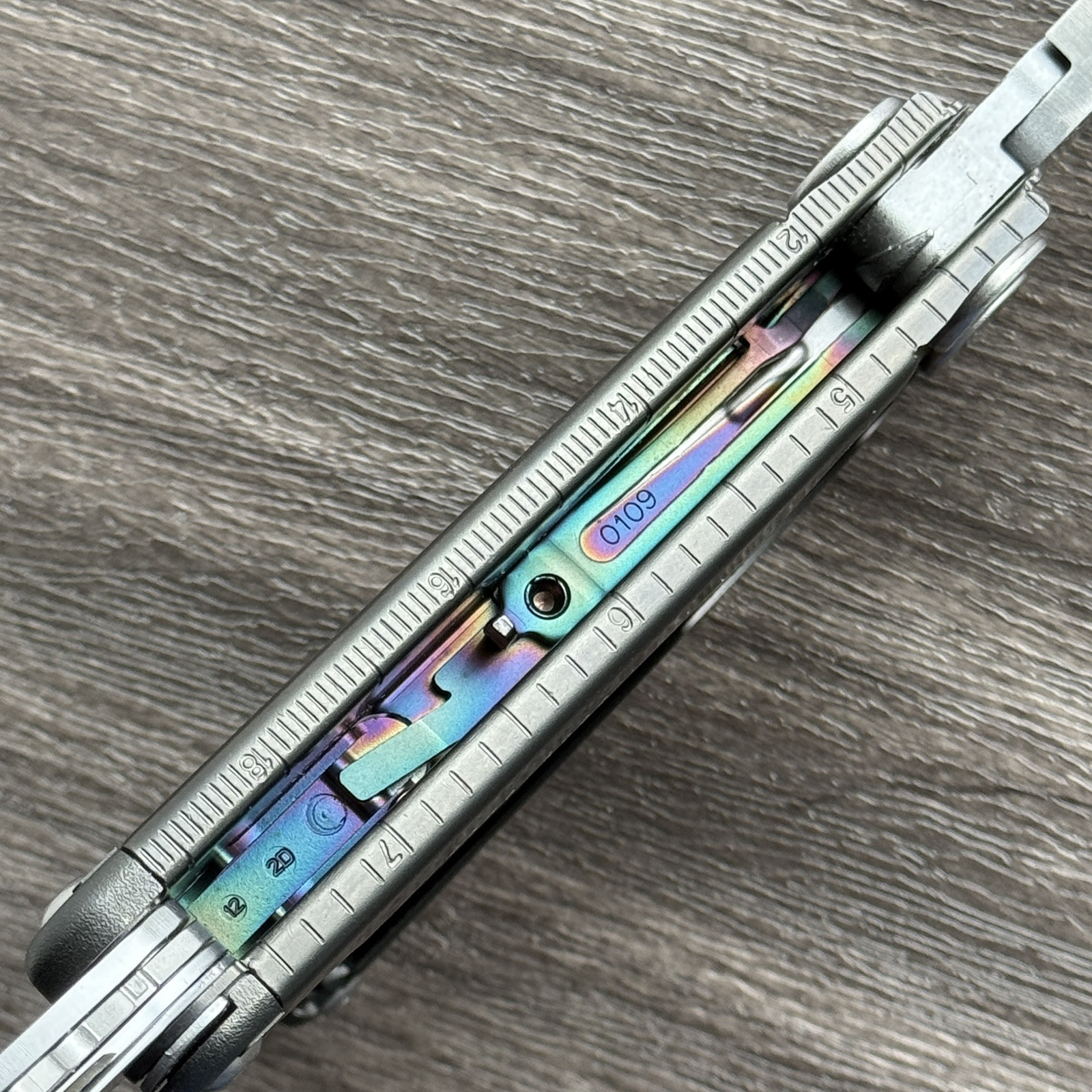 Collectible Limited Edition Leatherman Damascus Wave multitool. Serialized
