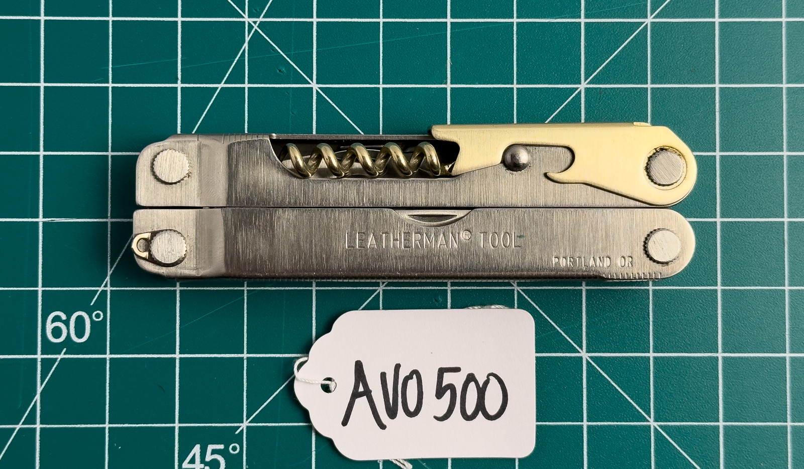 Leatherman Flair Stainless Multi-Tool Knife Corkscrew #AV0500