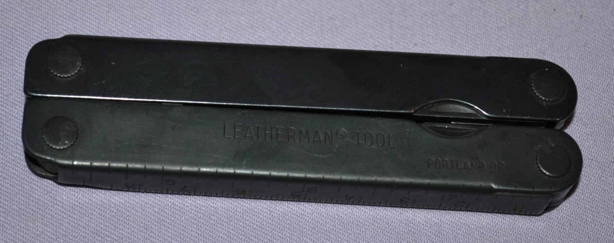 Vintage Leatherman Black Oxide Tool Multi-Tool Knife & Other Tools USA — Rare