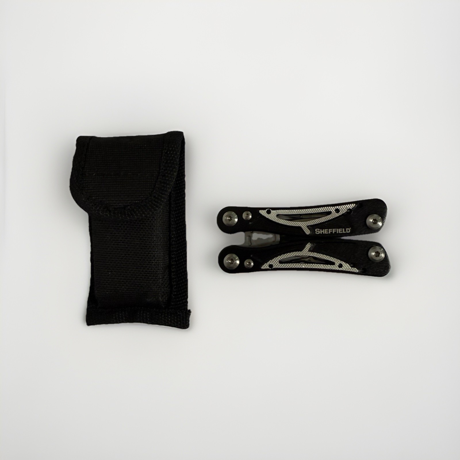 Sheffield Multi Tool Pliers Pocket Knife Screwdriver EDC Survival Tool W/Sheath
