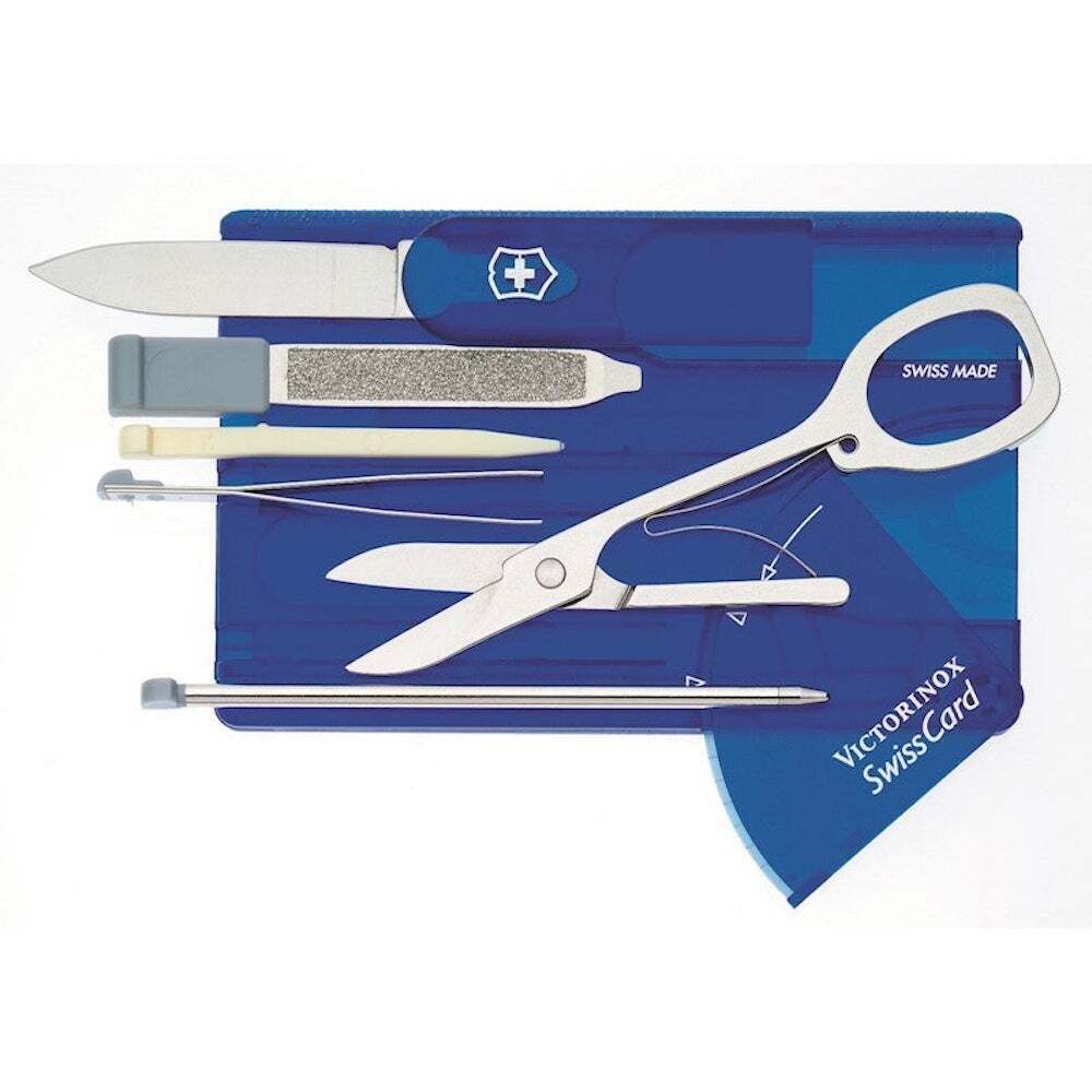 Victorinox Swiss Army SwissCard Blue