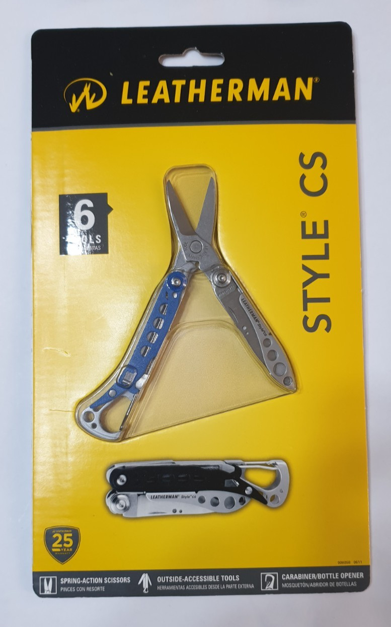 🔥🔥🔥 Leatherman Style CS Royal Blue Collectable Retired Rare New in Blister