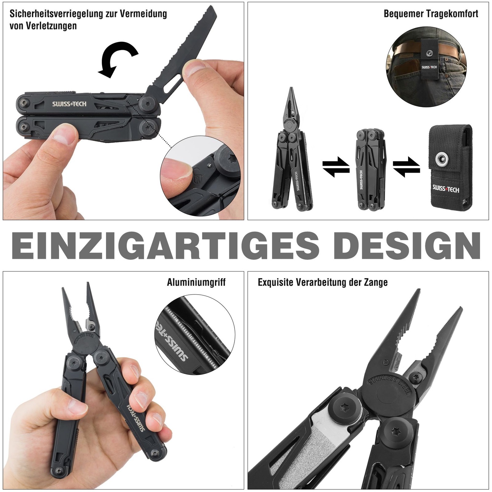 Multi Function Pliers 16in1, Folding Multi Tool Tool Multifunctional Pliers,…