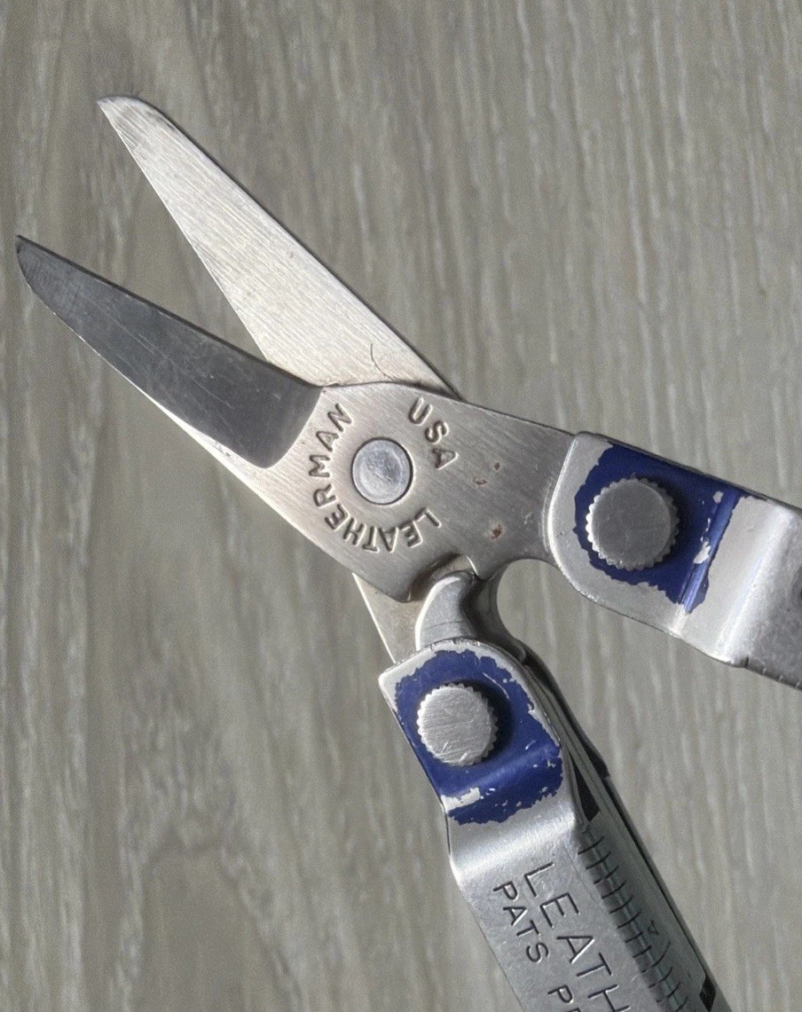 Leatherman Micra Multi Tool Pre-owned Scissors Knife File Tools Drivers Openers