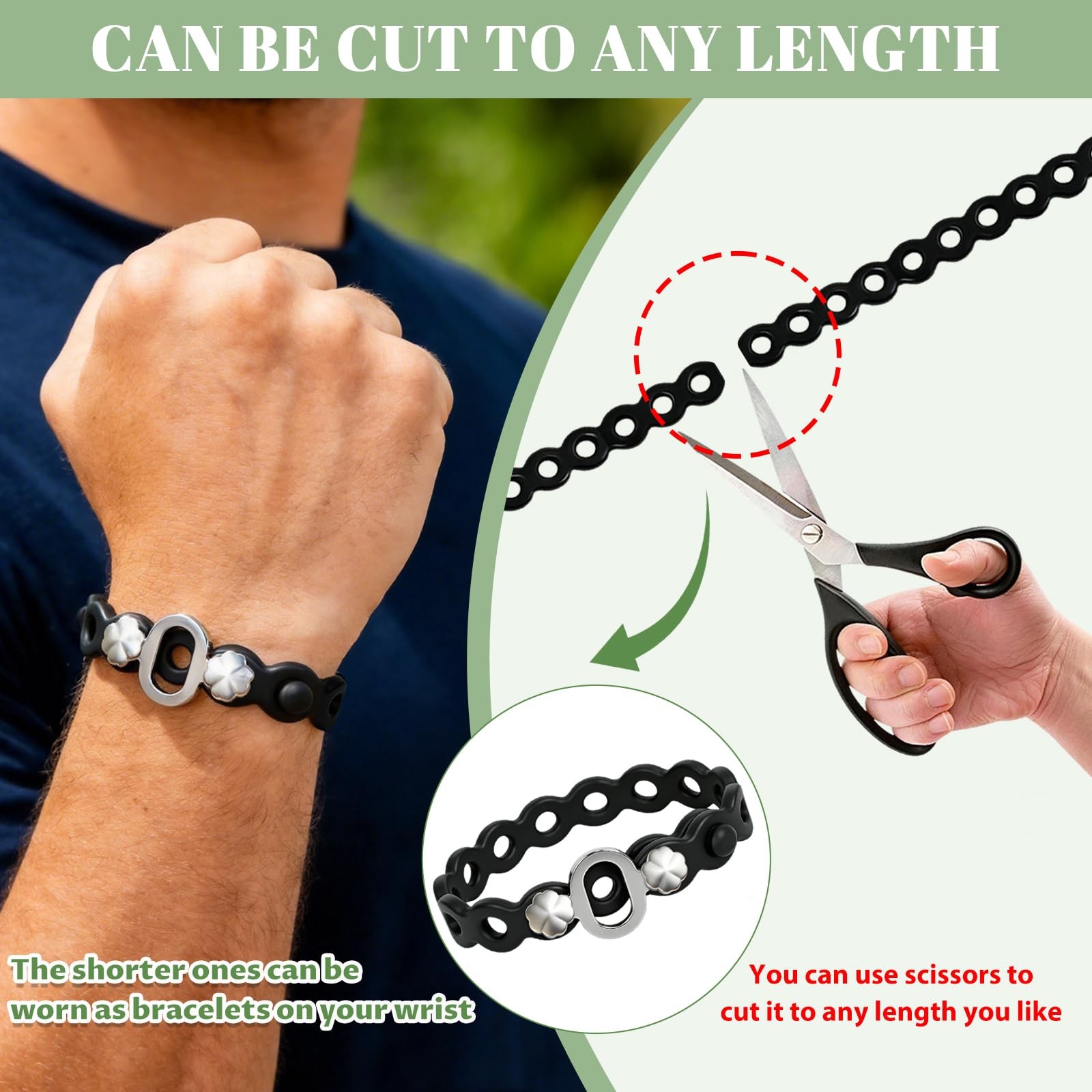 4-Pack Modular Gear Straps,Flexible Multi-Tool & Wearable Gadget for Outdoor …