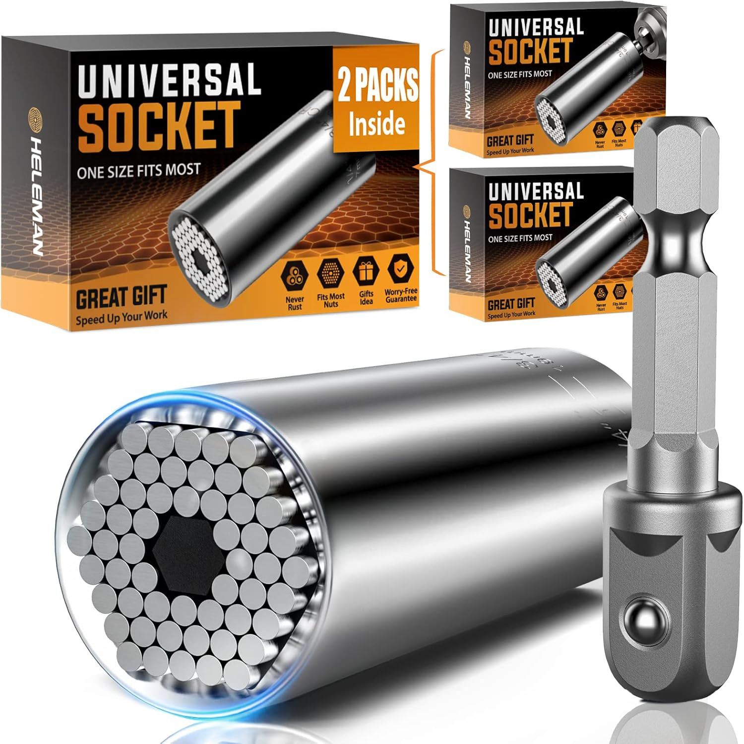 Regalos de San Valentin para Hombre Juego de Dados Universales y Adaptador XXX