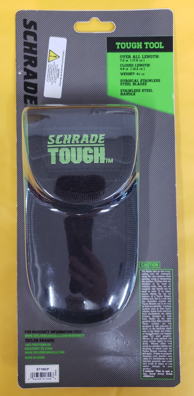 Schrade 21 Function Tough Tool w/Sheath (ST1NCP)