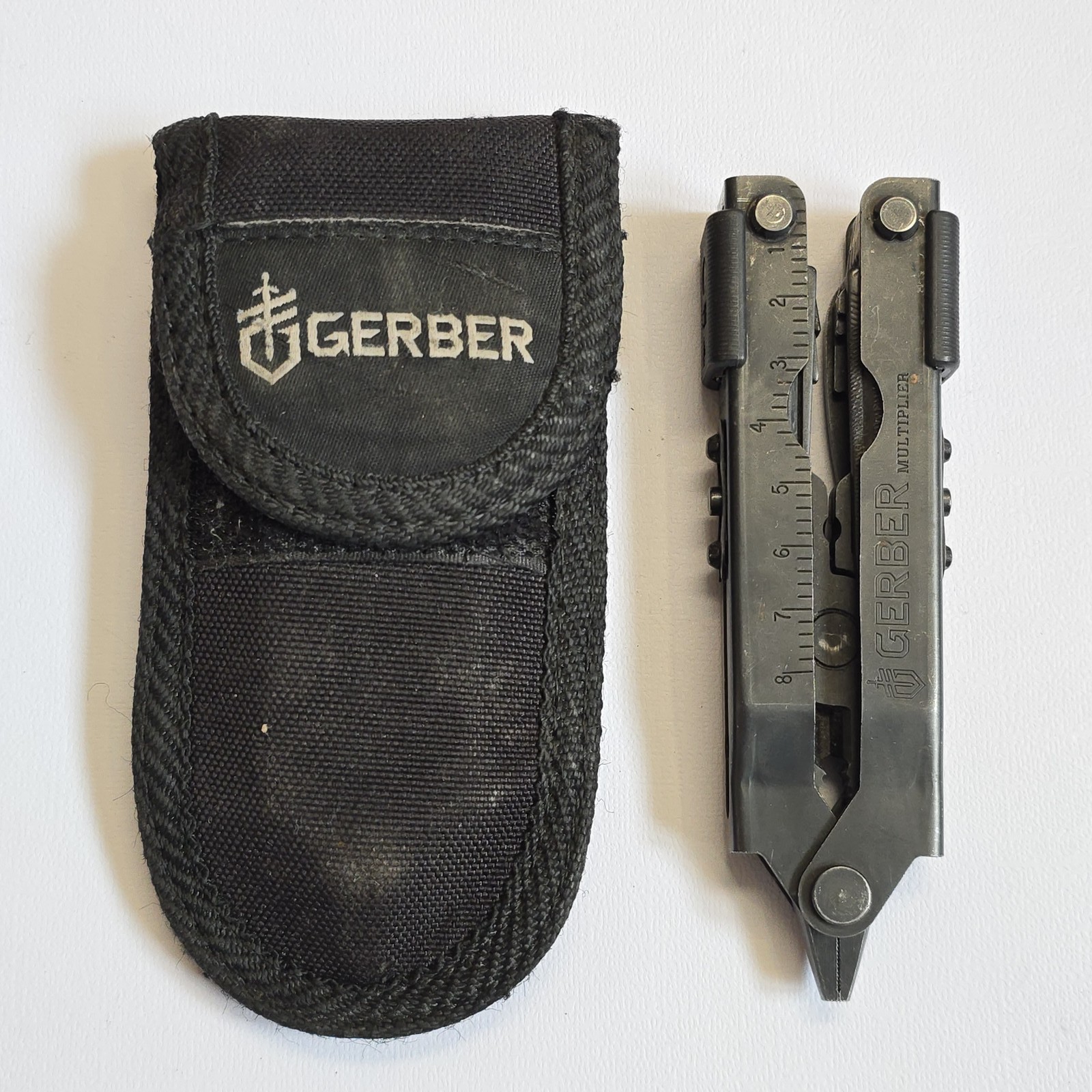 GERBER MP600 MULTI PLIERS TOOL KNIFE STAINLESS STEEL BLACK OXIDE & SHEATH