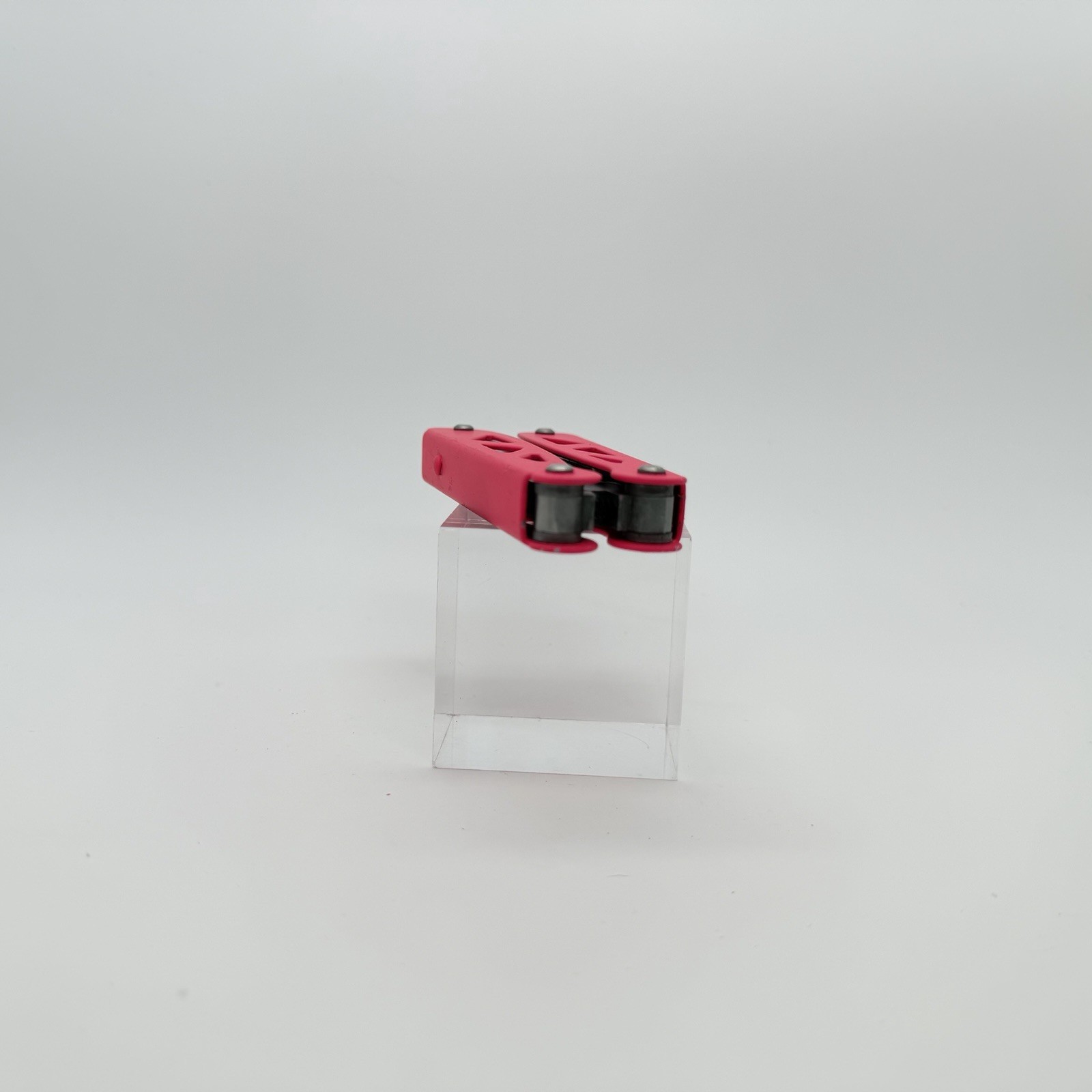 Pink 12-in-1 Multi-Tool Pocket Knife Folding Survival Gear No Sheath Unbranded