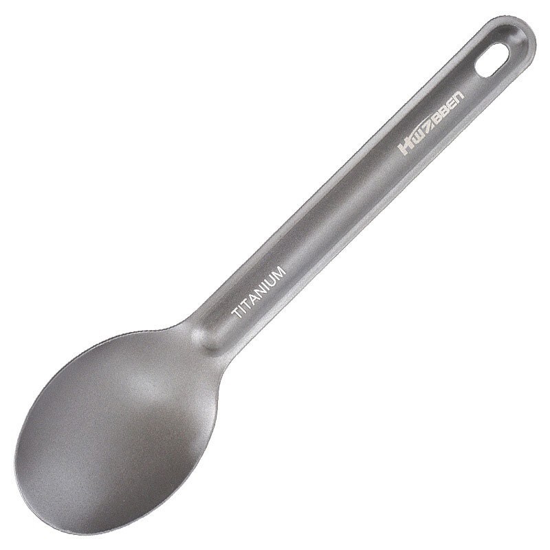 Pure Titanium Tableware Spoon +Fork Portable Outdoor Camping Travel EDC Tool