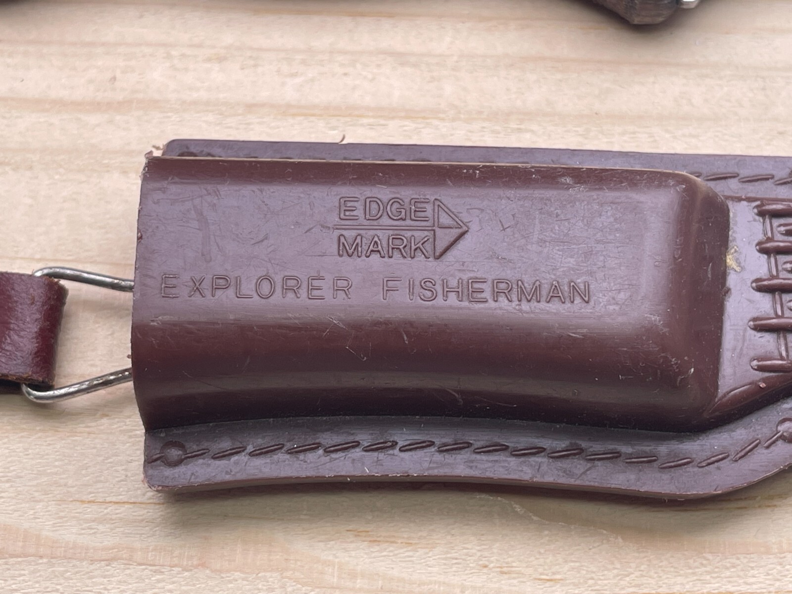Edge Mark 440-A Explorer Fisherman 25-346 Knife w/Original Sheath Japan