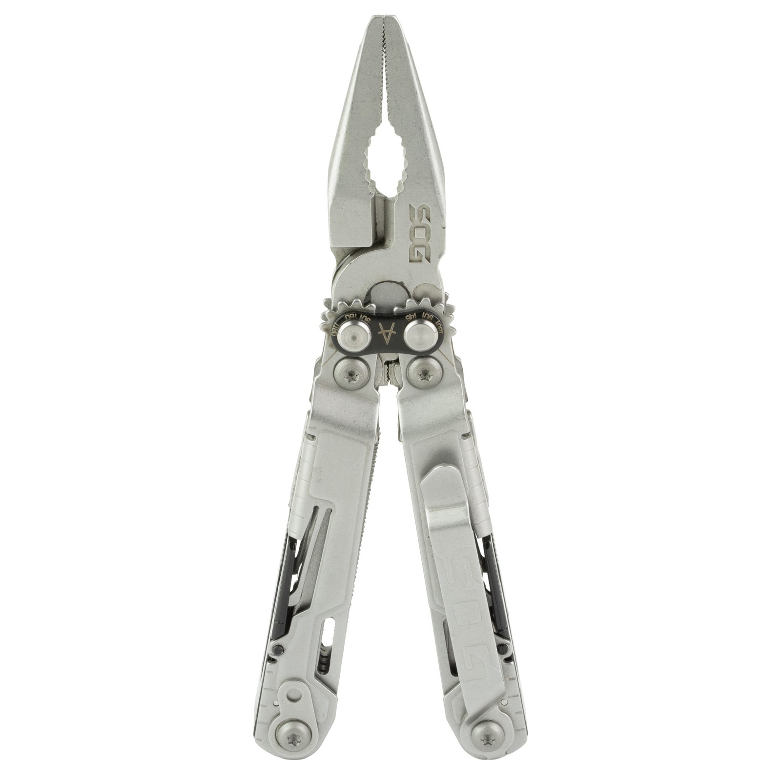 S.O.G SOG-PP1001-CP PowerPint Stonewashed Stainless Steel 5Cr15MoV Stainless