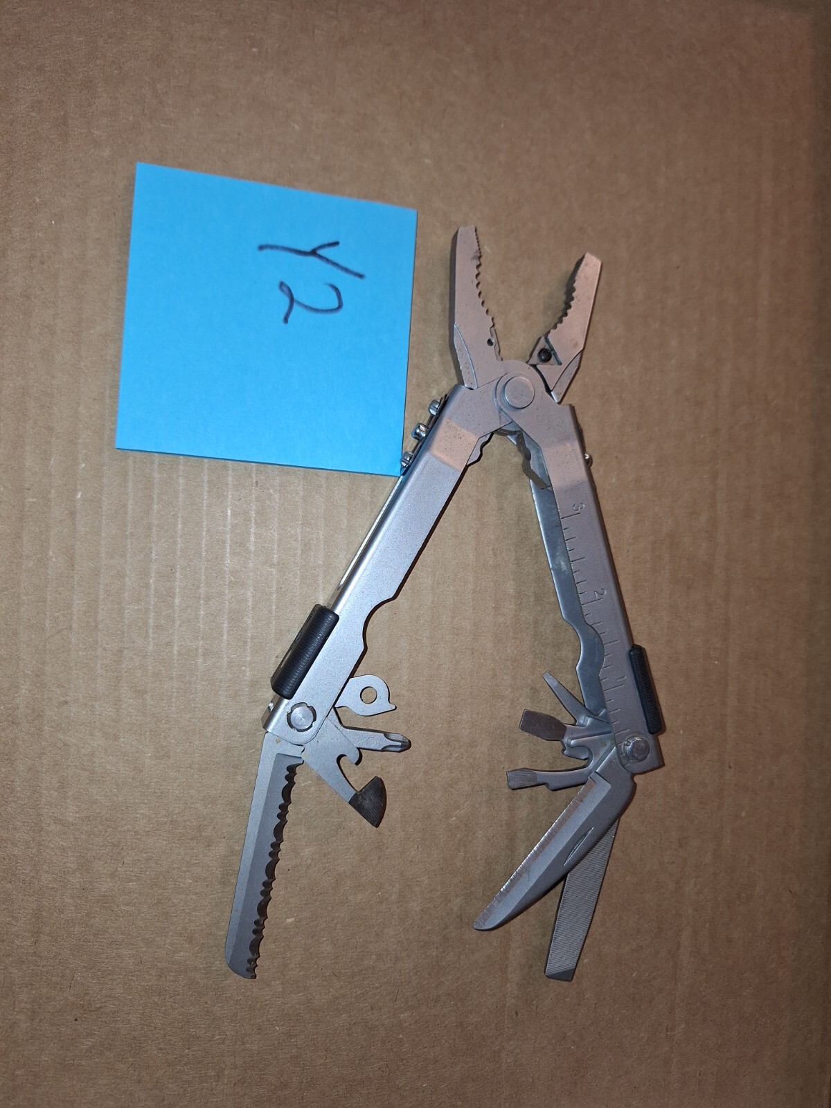 1 SILVER GERBER U.S.A. BLUNT NOSE Multi Tool EXCELLENT lot Y2