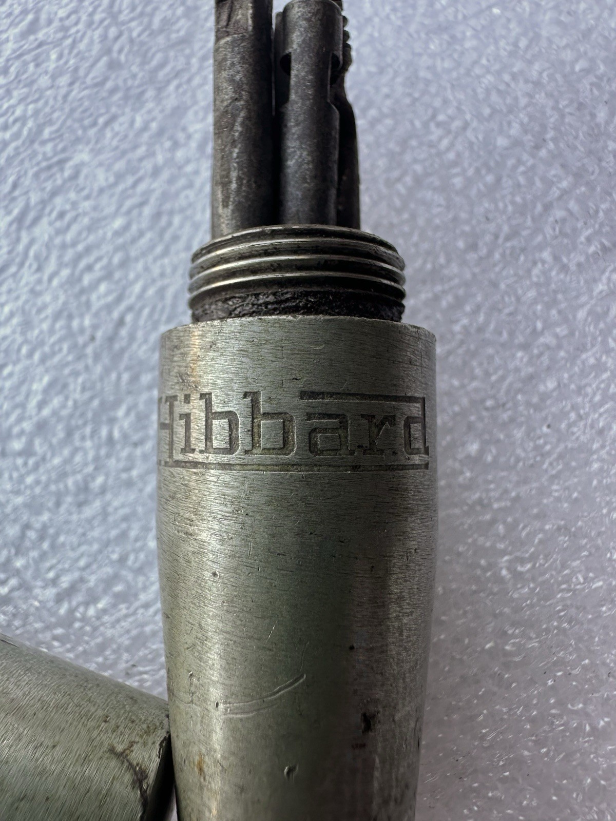 HIBBARD Pocket Multi-Tool Screwdriver Awl Drill Threaded Capsule Vintage Antique