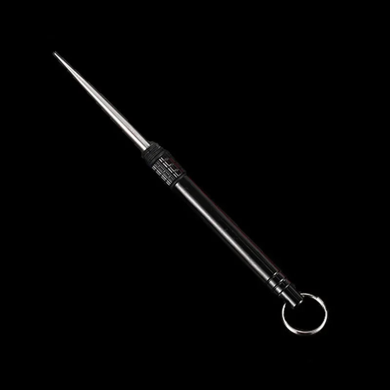 Portable EDC Retractable Toothpick High Strength Titanium Alloy Spring Push-Pull
