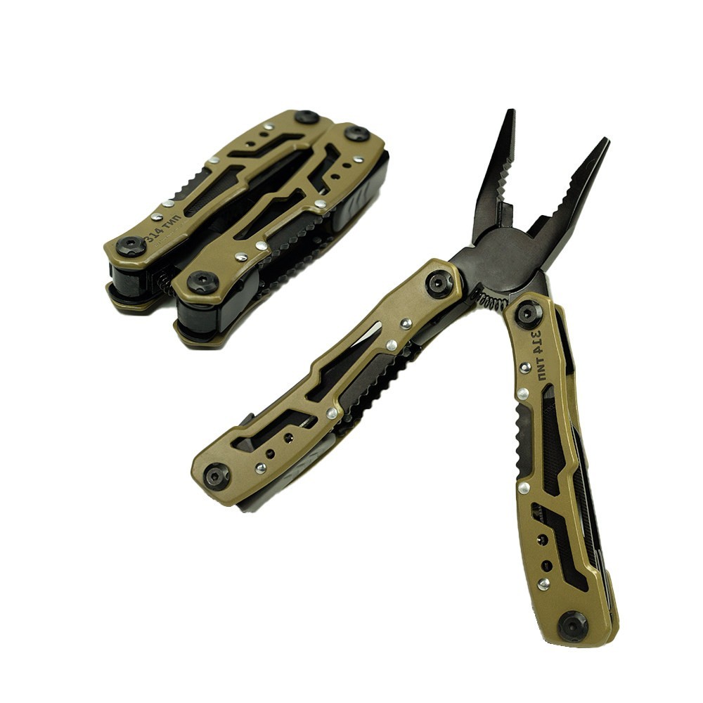 Folding Multi Tool Pliers Portable Pocket EDC Repair Tool for Camping Outdoor